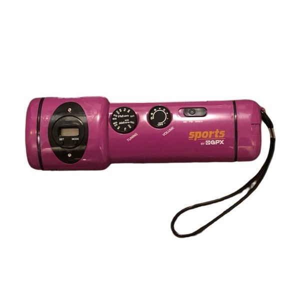 Sports by GPX AM/FM Flashlight Radio with Clock + Siren -NWT - Picture 3 of 6